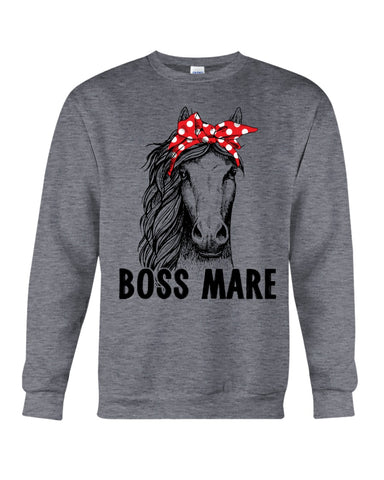 Boss Mare Horse Limited Classic T- Shirt - Guys Tee - Sweatshirt