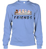 Image of Pit Bull Friends T-Shirt - Unisex Long Sleeve - Sweatshirt