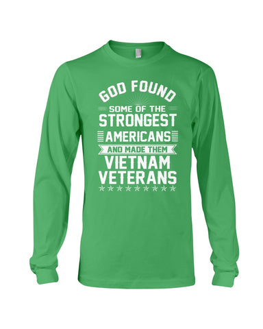 Vietnam Veterans- Strongest Americans Tote Bag - Unisex Long Sleeve - Mug