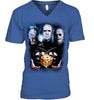 Image of Shipping Worldwide Scared Face Limited Classic T-Shirt - Guys V-Neck - Ladies V-Neck