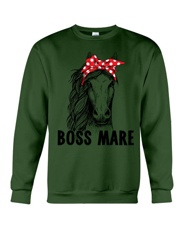 Boss Mare Horse Limited Classic T- Shirt - Guys Tee - Sweatshirt