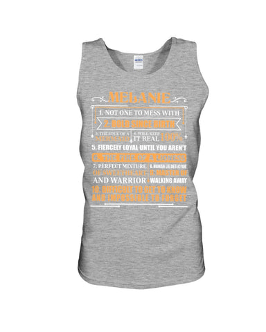 Melanie Characteristic Limited Classic T-Shirt - Sweatshirt - Unisex Tank Top