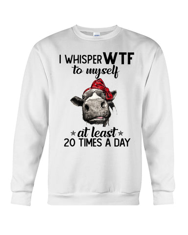 Whisper Wtf Cow Limited Classic T-Shirt - Sweatshirt - Unisex Tank Top