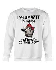 Whisper Wtf Cow Limited Classic T-Shirt - Sweatshirt - Unisex Tank Top