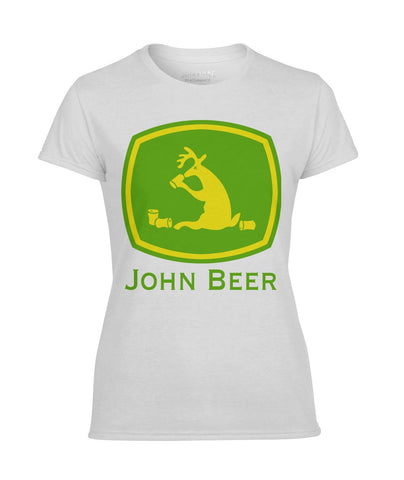 John Beer-Funny Tractor Limited Classic T-Shirt - Ladies Tee - Unisex Tank Top