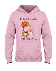 Akita The Most Wonderful Time Of Year T-Shirt - Hoodie - Ladies Tee