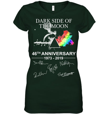 Dark Side Of The Moon 46Th Anniversary Limited Classic T- Shirt - Guys Tee - Ladies V-Neck