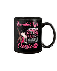 Classic November Girl T-Shirt - Mug