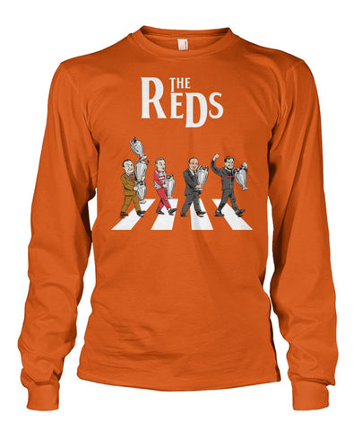 The Reds Walking In The Street Limited Classic T-Shirt - Guys Tee - Unisex Long Sleeve