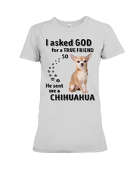 A True Friend- Chihuahua Limited Classic T-Shirt - Ladies Tee - Hoodie