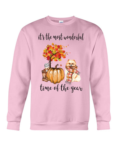 Pomeranian - The Most Wonderful Time T-Shirt - Guys Tee - Sweatshirt