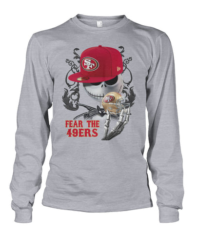 Fear The 49Ers Limited Classic T-Shirt - Guys Tee - Unisex Long Sleeve