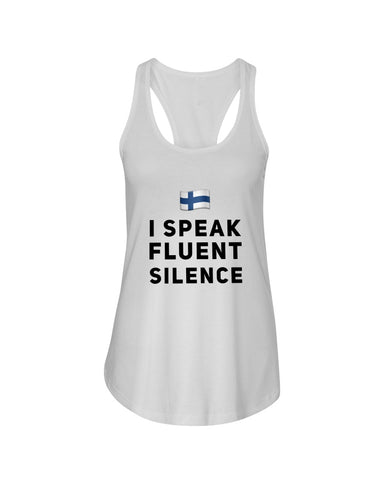 I Speake Fluence Silence Limited Classic T-Shirt - Ladies Flowy Tank - Ladies Tee