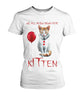 Image of I'm A Horroraholic Kitten T-Shirt - Guys Tee - Ladies Tee