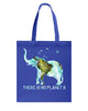 Image of There Is No Planet B Classic T-Shirt - Guys V-Neck - Basketweave Tote Bag