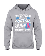 I'm A Breast Cancer Survivor And That's Priceless Limited Classic T- Shirt - Hoodie - Guys V-Neck