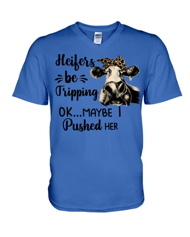 Heifers Be Tripping Limited Classic T- Shirt - Guys V-Neck - Mug