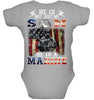 Image of He Is Not Just My Son He Is A Marine Limited Classic T-Shirt - Unisex Tank Top - Baby Onesie