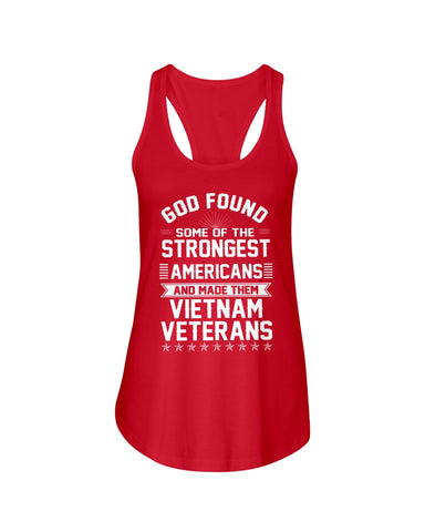 Vietnam Veterans- Strongest Americans Tote Bag - Ladies Flowy Tank - Hoodie