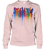 Image of Coloful Horse Limited Classic T_Shirt - Guys Tee - Unisex Long Sleeve