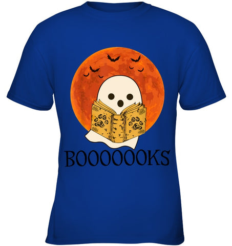 Boo Loves Booooooks T-Shirt - Ladies Flowy Tank - Youth Tee