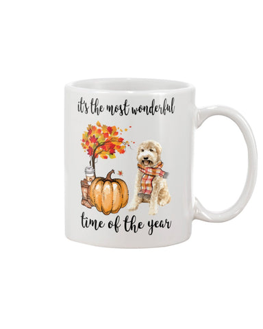 Goldendoodle - The Most Wonderful Time T-Shirt - Mug