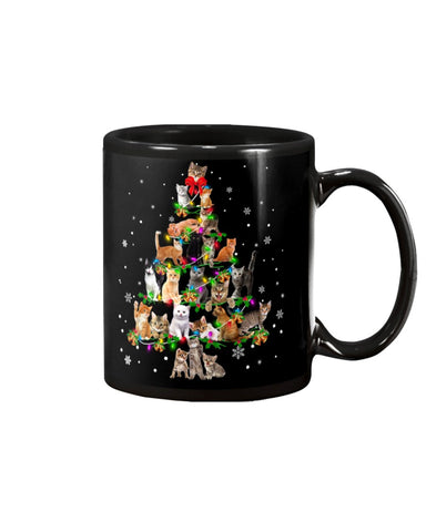 Unique Cat Christmas Tree Limited Classic T-Shirt - Mug