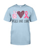 Image of Peace-Love-Cure Sweet Limited Classic T-Shirt - Guys Tee - Sweatshirt