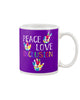 Image of Peach Love Inclusion T-Shirt - Guys V-Neck - Mug