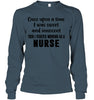 Image of I Stared Working As A Nurse Limited Classic T- Shirt - Ladies Flowy Tank - Unisex Long Sleeve