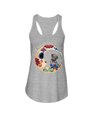 I Love You To The Moon And Back T-Shirt - Sweatshirt - Ladies Flowy Tank