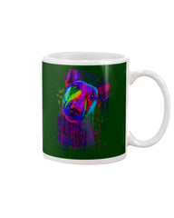 Coloful Dog Limited Classic T- Shirt - Mug - Poster