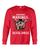 Image of Belleauwood Marines - Devil Dogs T-Shirt - Sweatshirt - Unisex Tank Top