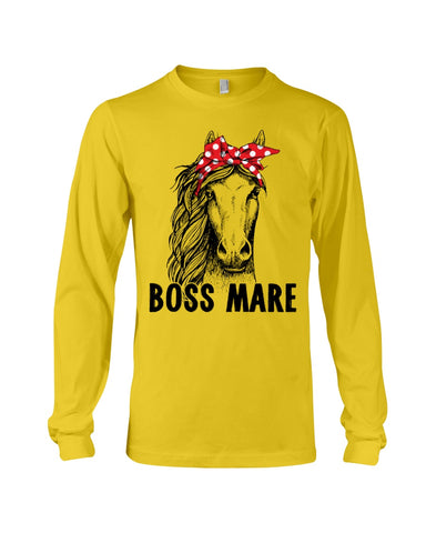 Boss Mare Horse Limited Classic T- Shirt - Unisex Long Sleeve - Mug