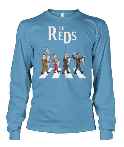 The Reds Walking In The Street Limited Classic T-Shirt - Guys Tee - Unisex Long Sleeve