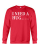 Image of I Need A Huge Glass Of Wine T-Shirt - Sweatshirt - Unisex Tank Top