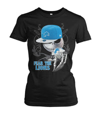 Fear The Lions Limited Classic T-Shirt - Ladies Tee - Ladies V-Neck