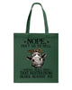 Image of Cow- Nope Can't Go To Hell Limited Classic T- Shirt - Guys V-Neck - Basketweave Tote Bag