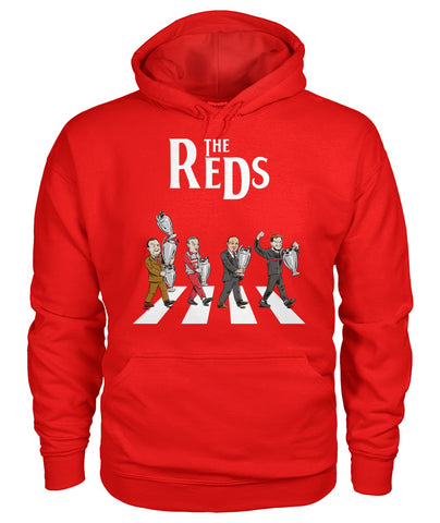 The Reds Walking In The Street Limited Classic T-Shirt - Ladies V-Neck - Hoodie