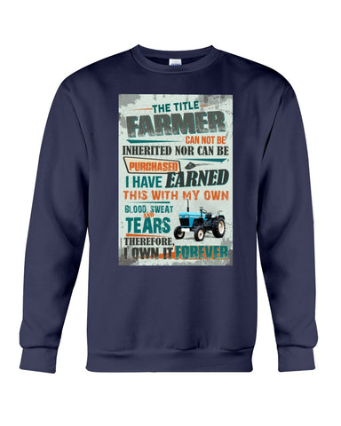 Farmer Can Not Be Inherited Nor Can Be Purchase Limited Classic T- Shirt - Sweatshirt - Unisex Tank Top