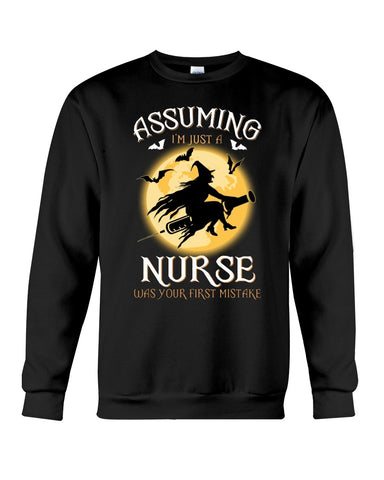 Assuming Nurse Witch Limited Classic T-Shirt - Guys Tee - Sweatshirt