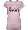 Image of Pit Bull Friends T-Shirt - Guys Tee - Ladies V-Neck