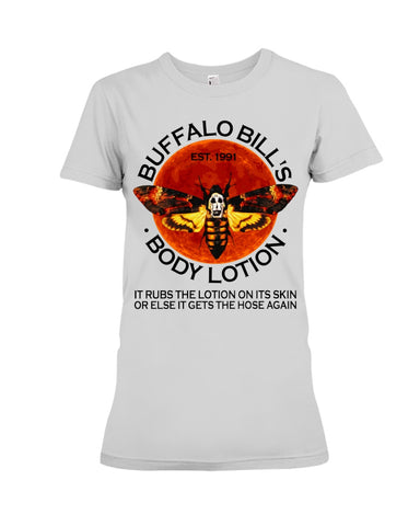 Buffalo Bill's Body Lotion Limited Classic T- Shirt - Youth Tee - Ladies Tee