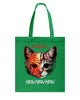 Image of Meow Meow Meow Classic T-Shirt - Basketweave Tote Bag