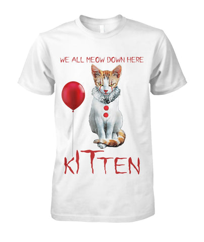 I'm A Horroraholic Kitten T-Shirt - Guys Tee - Ladies Tee