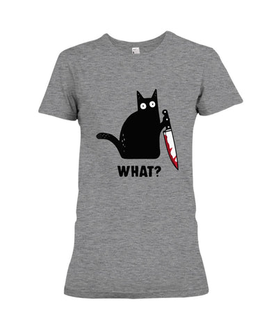 Murdered Cat T-Shirt - Ladies Tee - Hoodie