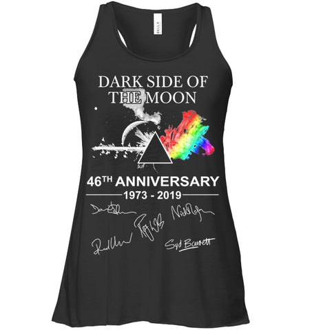 Dark Side Of The Moon 46Th Anniversary Limited Classic T- Shirt - Unisex Long Sleeve - Ladies Flowy Tank