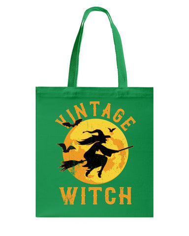 Vintage Witch Limited Classic T-Shirt - Basketweave Tote Bag - Mug