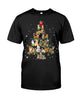 Image of Unique Cat Christmas Tree Limited Classic T-Shirt - Guys Tee - Basketweave Tote Bag