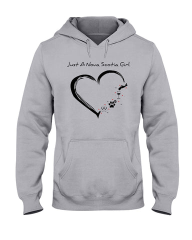 Just A Nova Scotia Girl Limited Classic T-Shirt - Hoodie - Ladies Tee